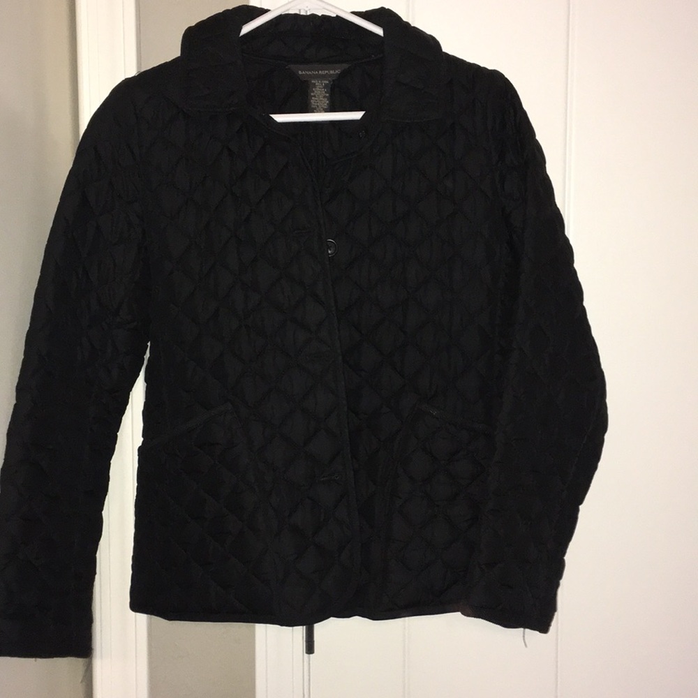 Banana republic quilt jacket